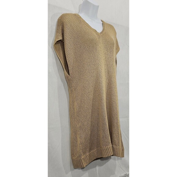 NEW Ralph Lauren Tunic Sweater Khaki Open Knit Dolman Sleeve Womens 2X Coastal - Picture 6 of 12